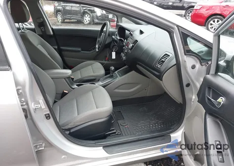2015 Kia Forte Lx из США, поврежденный, VIN KNAFK4A6XF5297916